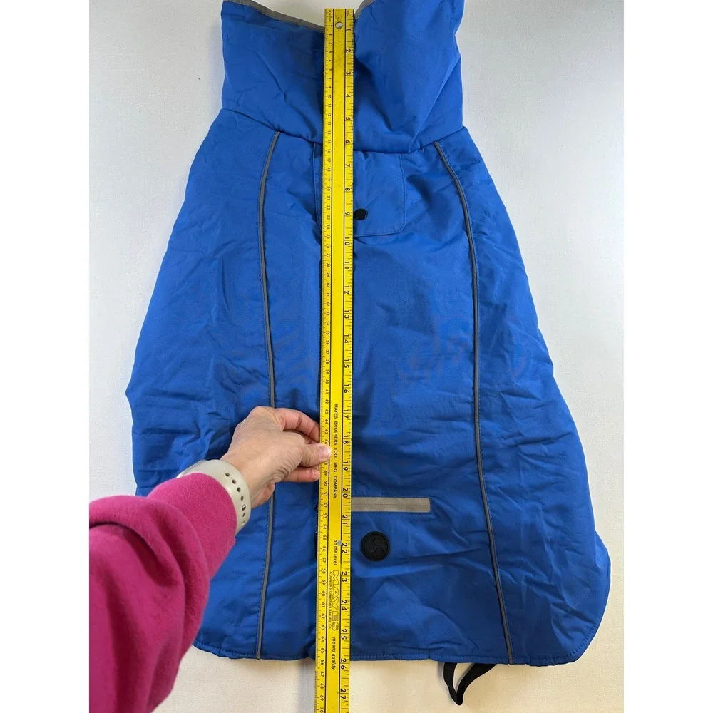 XXL Blue Winter Jacket for Dog‎